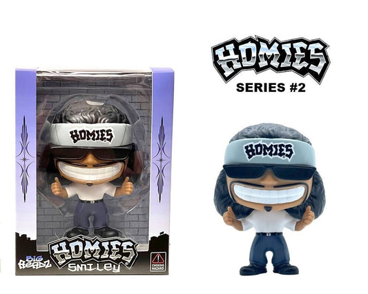 Homies Big Headz Series 2 4.5" #08 Smiley