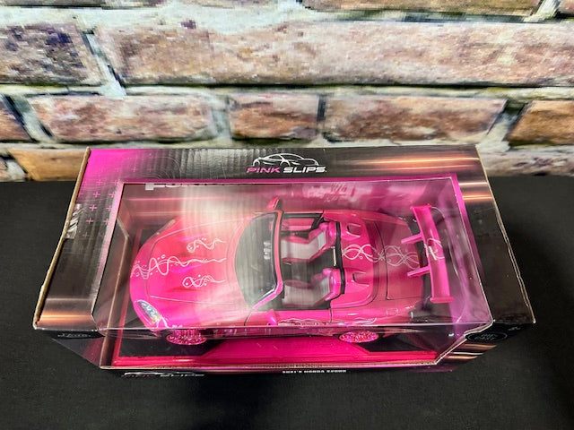 Jada Fast And Furious Suki's 2001 Honda S2000 Pink 1:24 Pink Slips Chase