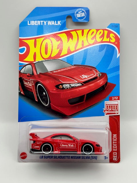 Hot Wheels 2023 Target Red Edition LB Super Silhouette Nissan Silvia [S15]