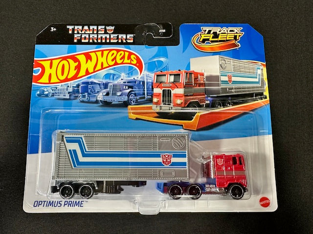 Hot Wheels 1:64 2024 Track Fleet Transformers Optimus Prime JFF66