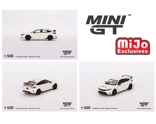 Mini GT 1:64 Honda Civic Type R Championship White - MiJo Exclusive