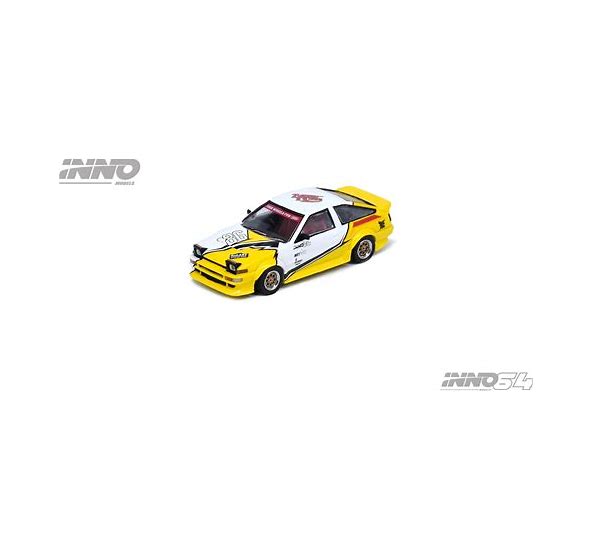 INNO64 MODEL 1/64 TOYOTA SPRINTER TRUENO AE86 Brunei Diecast Kustom 2024