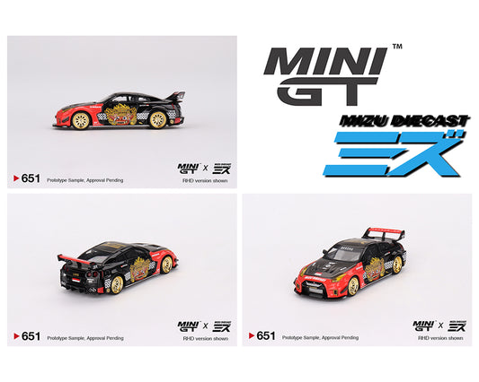 Mini GT Mijo Exclusives LB-Silhouette Works GT Nissan 35GT-RR Ver.1 “BARONG” MINI GT x MIZU #651