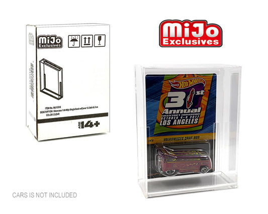 Showcase 1:64 Basic Redline Collector Single Display Case - Mijo Exclusives