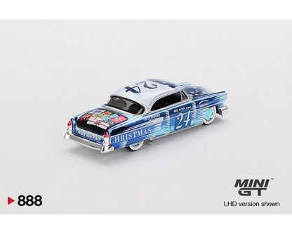 Mini GT 1:64 Lincoln Capri Christmas Hot Rod Set by Tim Sadchikov 2024 Christmas Edition Limited 9,999 Set