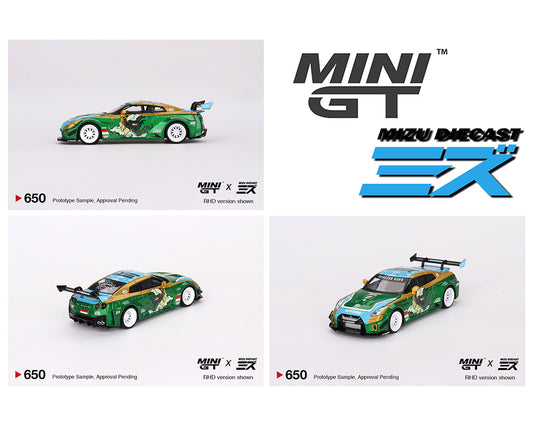 Mini GT LB Silhouette WORKS GT NISSAN 35GT-RR Ver.2 RORO MIZU MGT650R 1/64