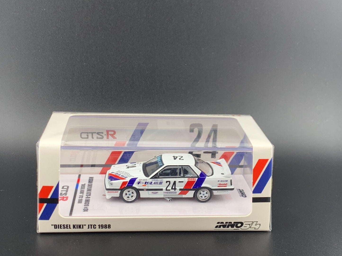 Inno64 Nissan Skyline GTSR R31 Diesel Kiki JTC 1988 1/64