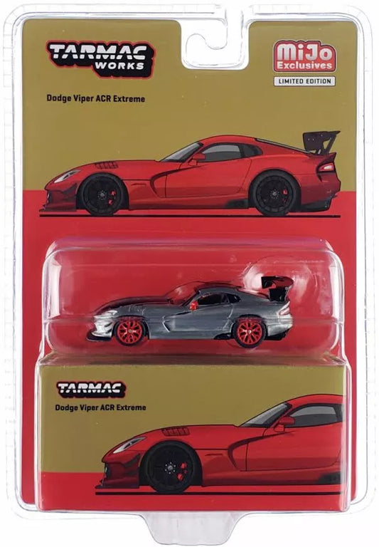 Tarmac Works 1:64 Dodge Viper ACR Extreme – Red – MiJo Exclusives Chase